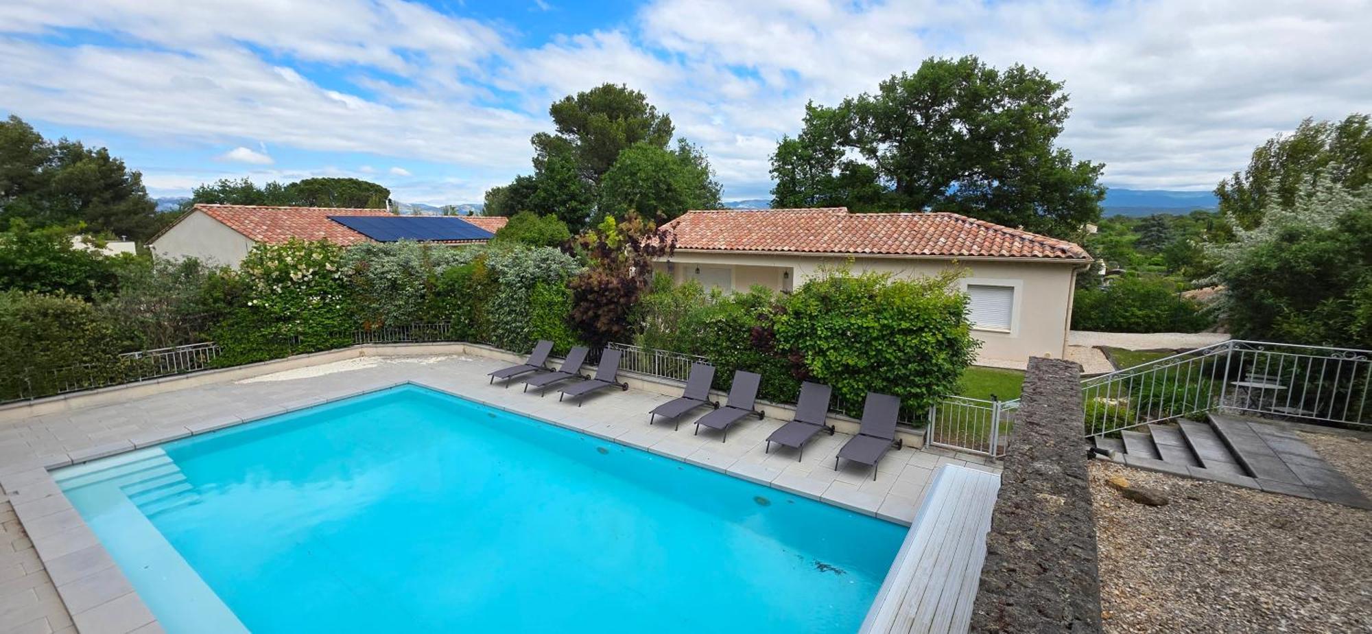 Paradis Provencal Villa - Espace Detente Et Bbq Lmv Carpentras Exteriör bild