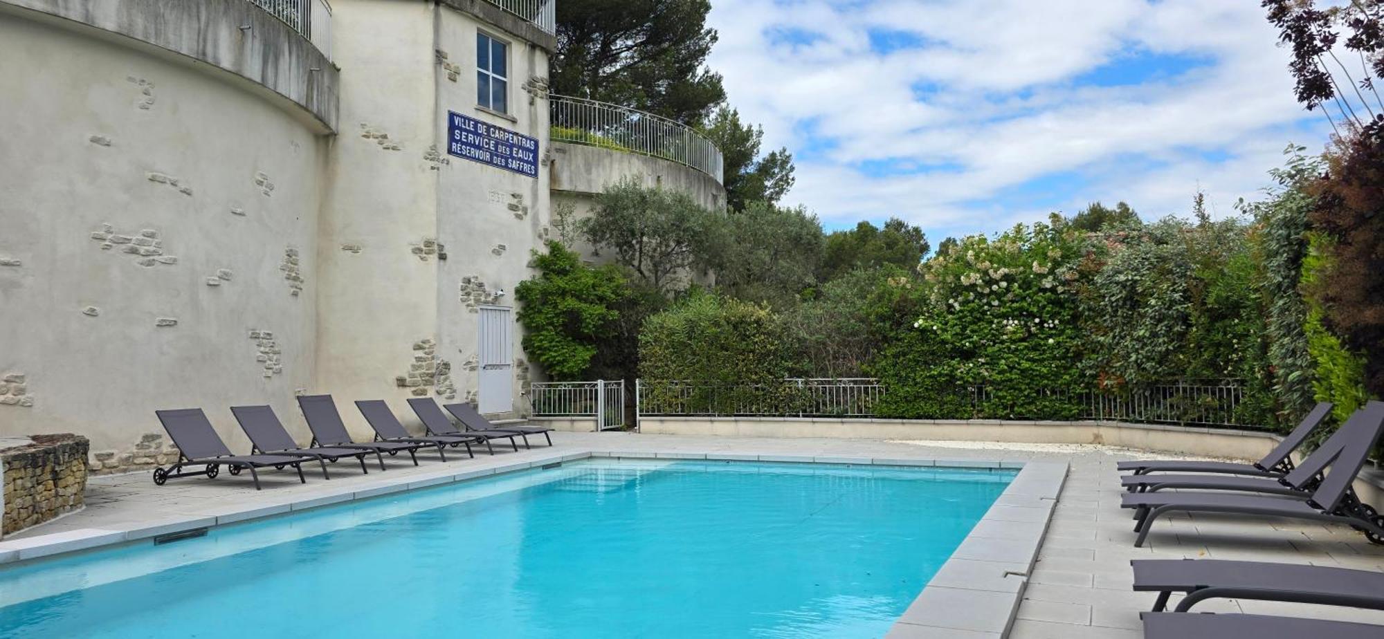 Paradis Provencal Villa - Espace Detente Et Bbq Lmv Carpentras Exteriör bild